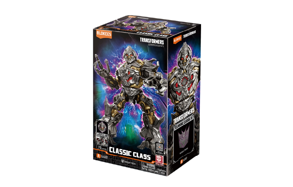 Blokees Model Kits - Transformers (Model Kit) 71158 - Classic Class(CC) 10-Movie 1 Movie 1 Megatron （Luminous Eyes）